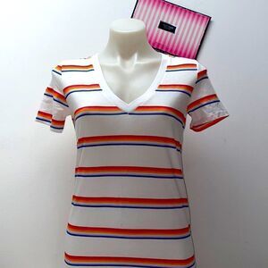 🔥VICTORIA SECRET Pink T-SHIRT SZ XS NEW